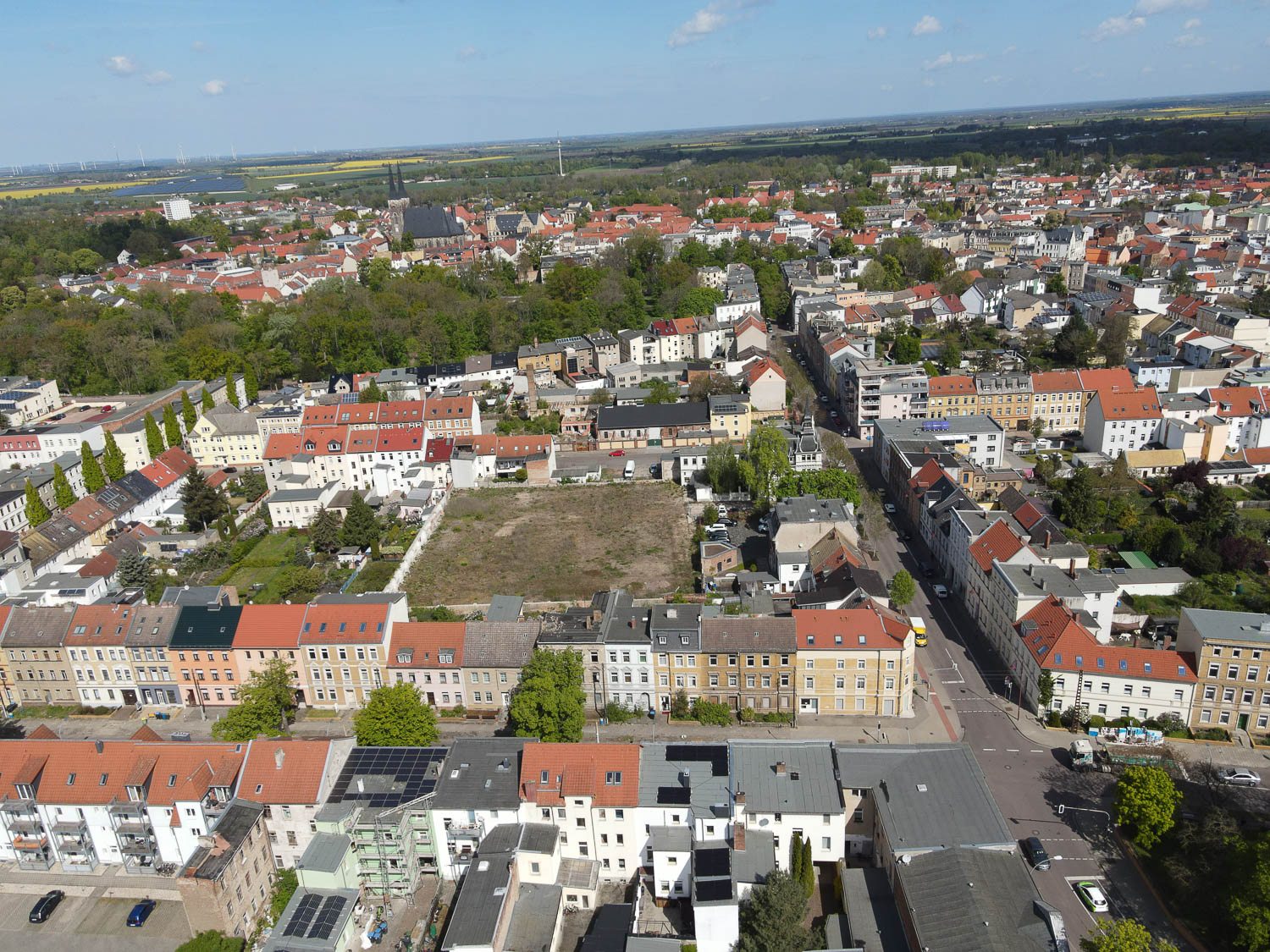 Grundstück in Koethen - Vorher-Nachher